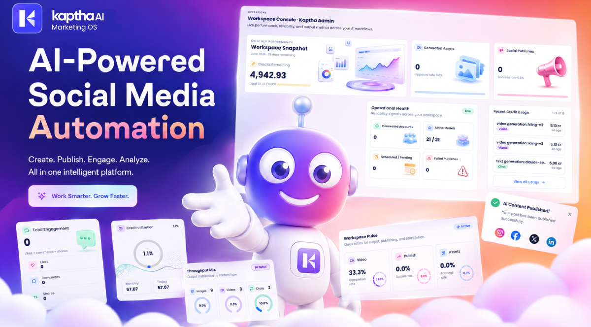 Kaptha AI | AI-Powered Social Media Automation